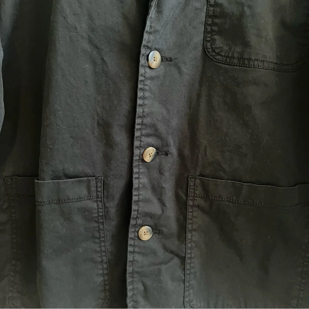 PACT Men’s Boulevard Brushed Twill Blazer Size Large Organic Cotton Normcore - Picture 4 of 7
